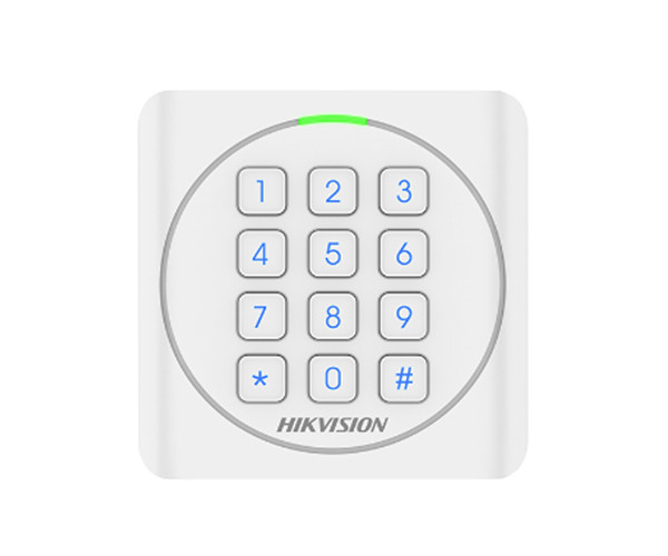 【?？低旾D密碼門禁讀卡器】?？低旽IKVISION數(shù)字鍵盤門禁ID讀卡器DS-K1801EK